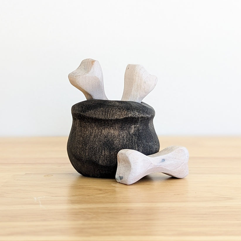NOM Handcrafted | Bones Set of 3 at Milk Tooth