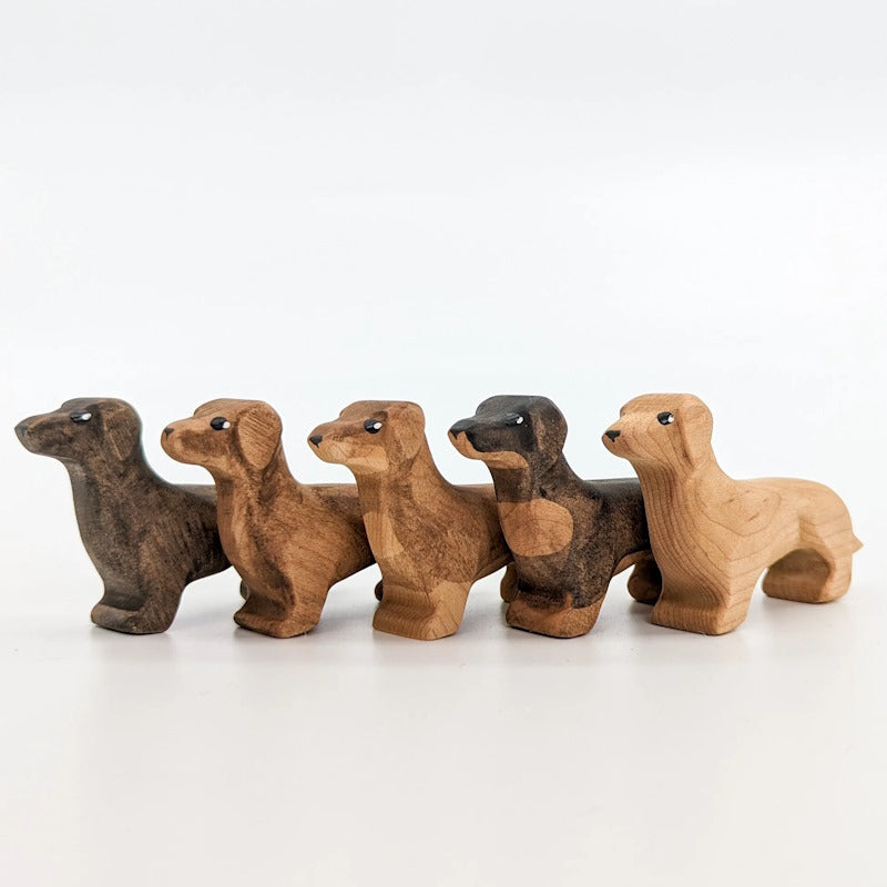 NOM Handcrafted | Dachshund Black & Tan at Milk Tooth