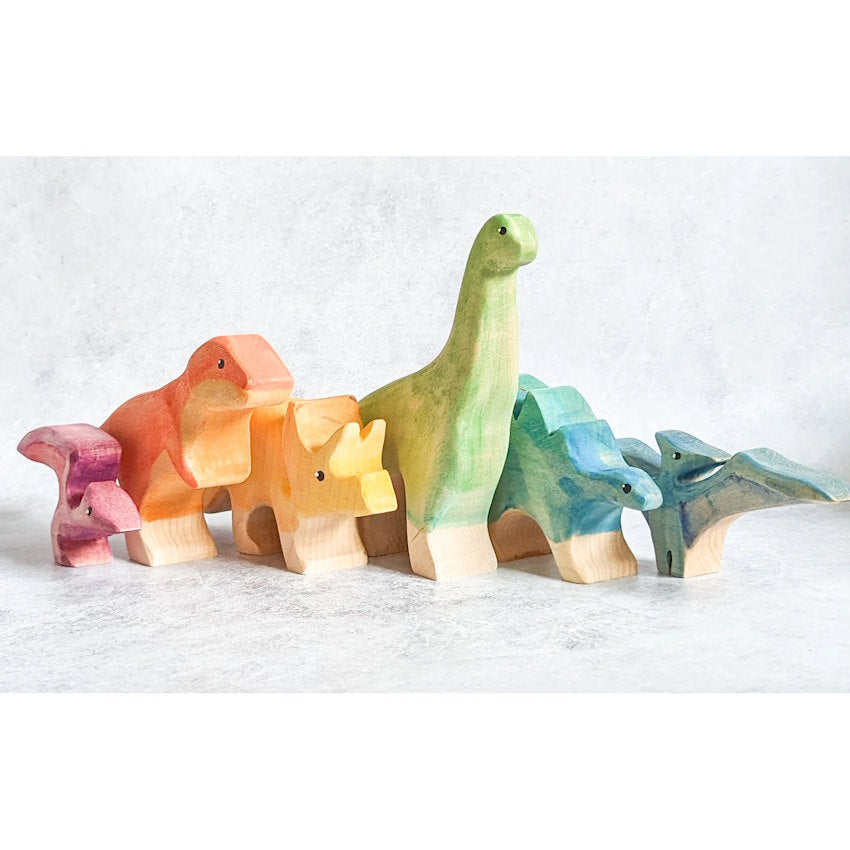 NOM Handcrafted | Dinosaur Brontosaurus Vibrant at Milk Tooth Australia