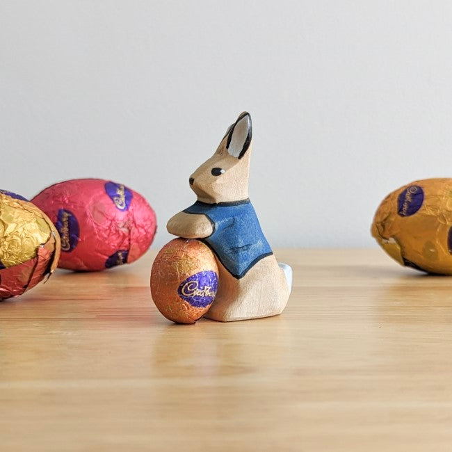 NOM Handcrafted Book & Toys Bundle | Happy Easter Peter - Small at Milk Tooth