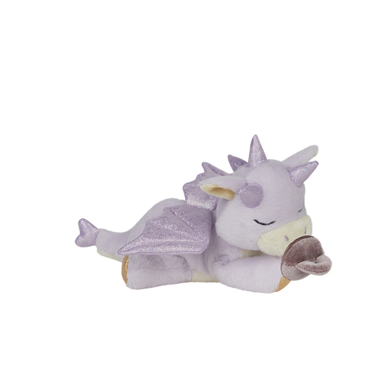 Olli Ella Binky Dragon Misty Lavender at Milk Tooth Australia