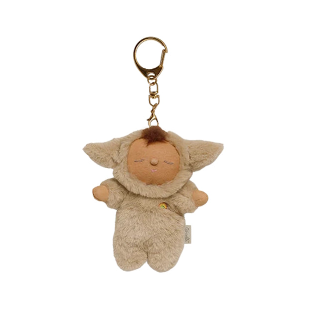 Olli Ella Cozy Bag Charm Lamby Pip Key Chain at Milk Tooth Australia