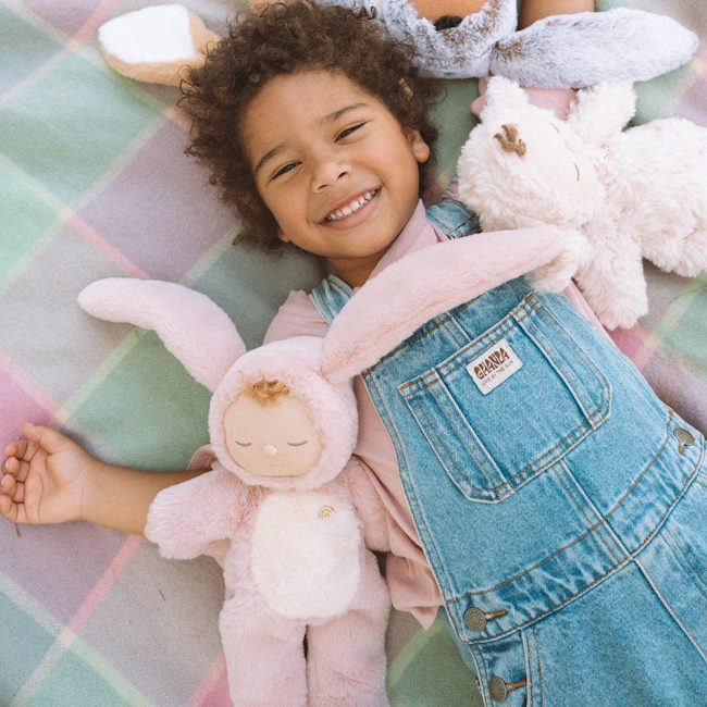 Olli Ella | Cozy Dinkum | Bunny Flopsy Rose at Milk Tooth
