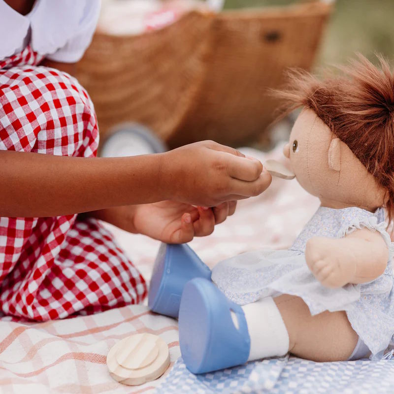Olli Ella Dinkum Doll Outfit Set Petal Picnic at Milk Tooth Australia