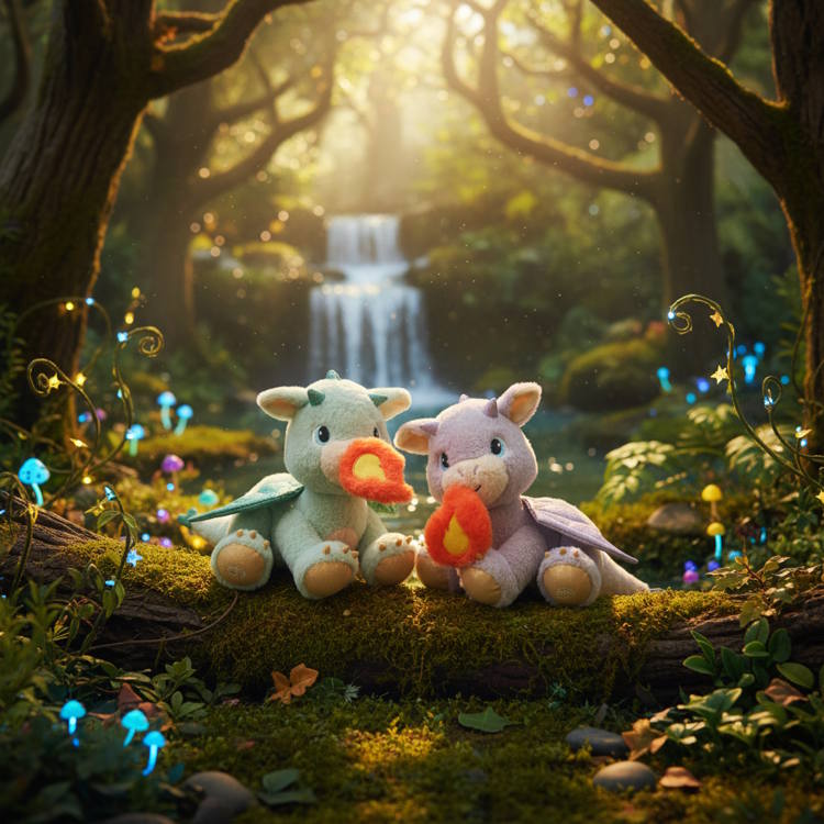 Olli Ella Dinkum Dragon Blaze Green at Milk Tooth Australia