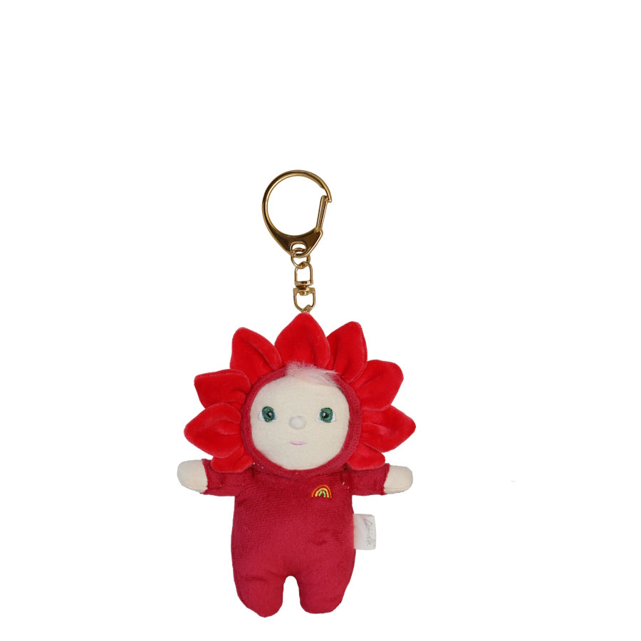 Olli Ella | Dinky Bag Charm Rose