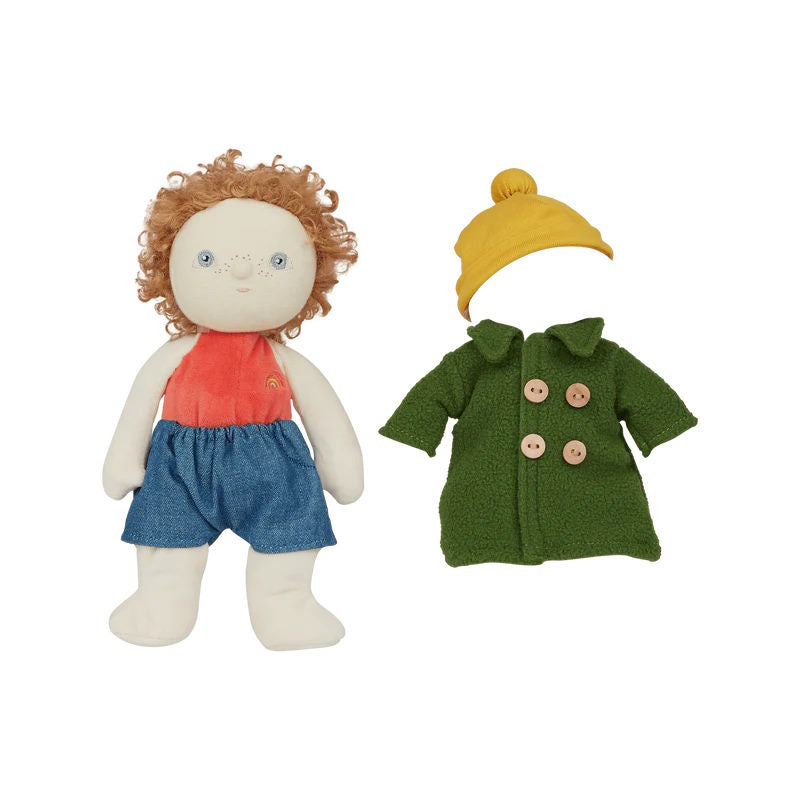 Olli Ella | Dress Me Dinky Charlie Chestnut at Milk Tooth Australia
