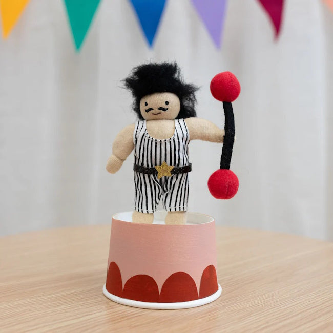 Olli Ella | Holdie Circus Folk Samson the Strongman at Milk Tooth Australia
