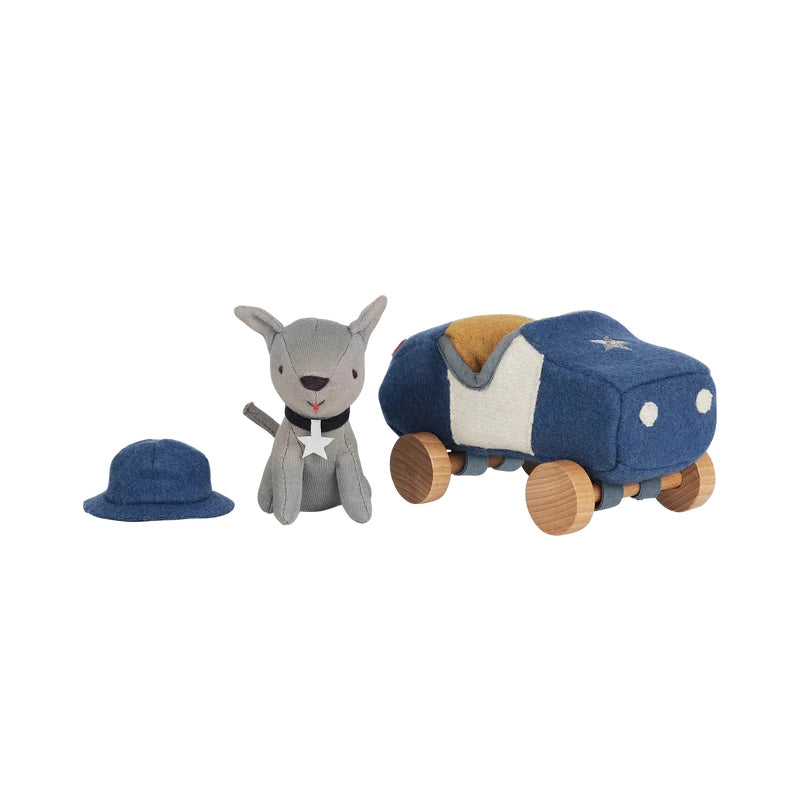 Olli Ella | Holdie Dog-Go Officer Blue at Milk Tooth Australia