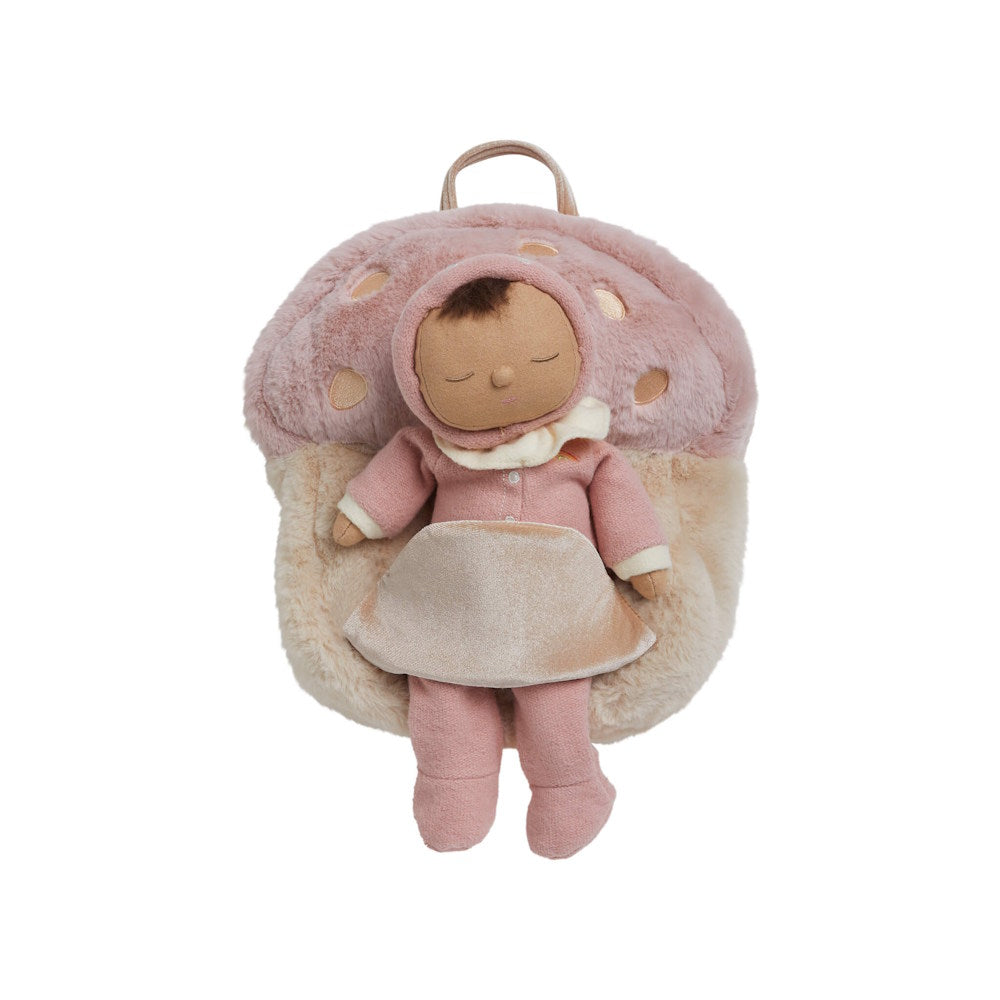 Olli Ella | Hopalong Mushroom Backpack Pink