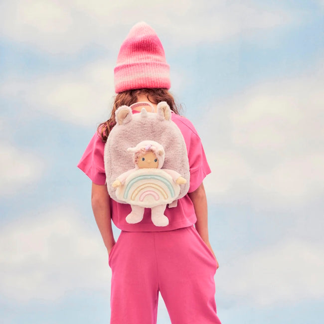 Olli Ella Hopalong Unicorn Backpack Lilac at Milk Tooth Australia