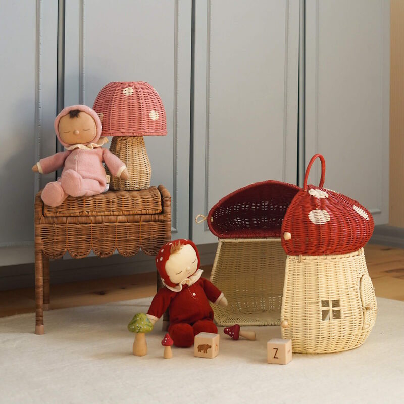 Olli Ella | Mushroom Doll House Red