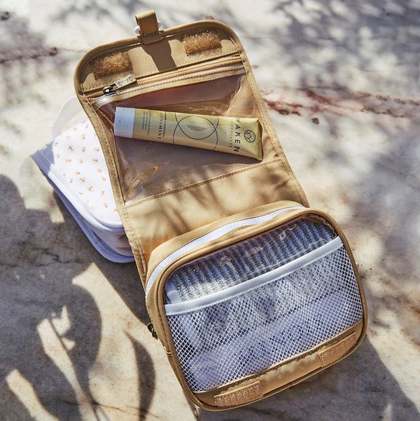 Olli Ella | See-Ya Wash Bag | Butterscotch at Milk Tooth