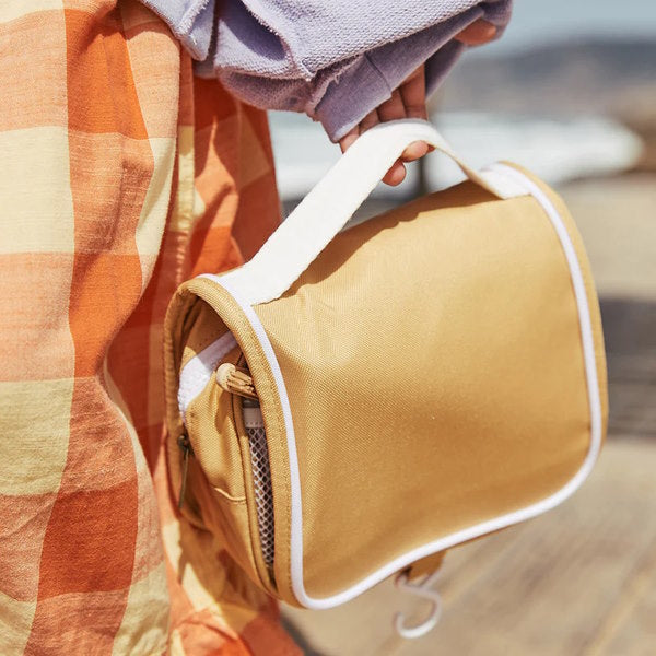 Olli Ella | See-Ya Wash Bag | Butterscotch at Milk Tooth