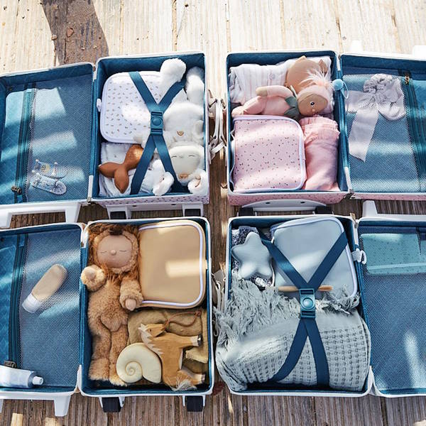 Olli Ella | See-Ya Wash Bag | Butterscotch at Milk Tooth