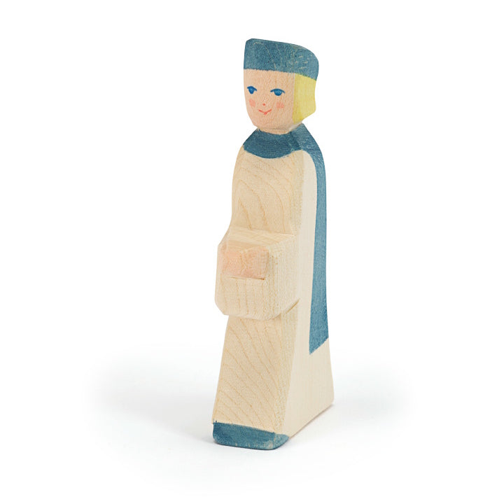 Ostheimer King Page Blue wooden toy at Milk Tooth Australia
