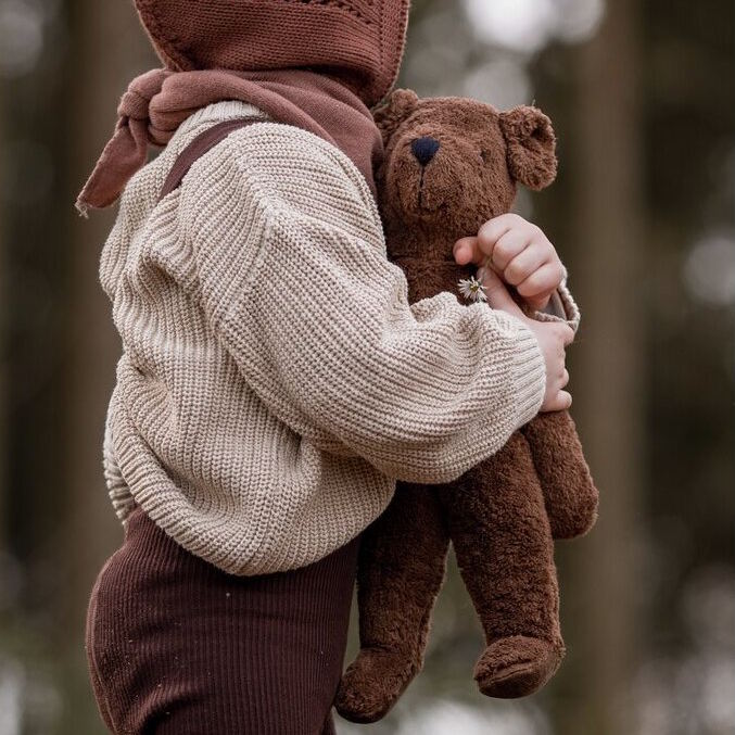 Senger | Floppy Animal Bear Small Brown at Milk Tooth Australia