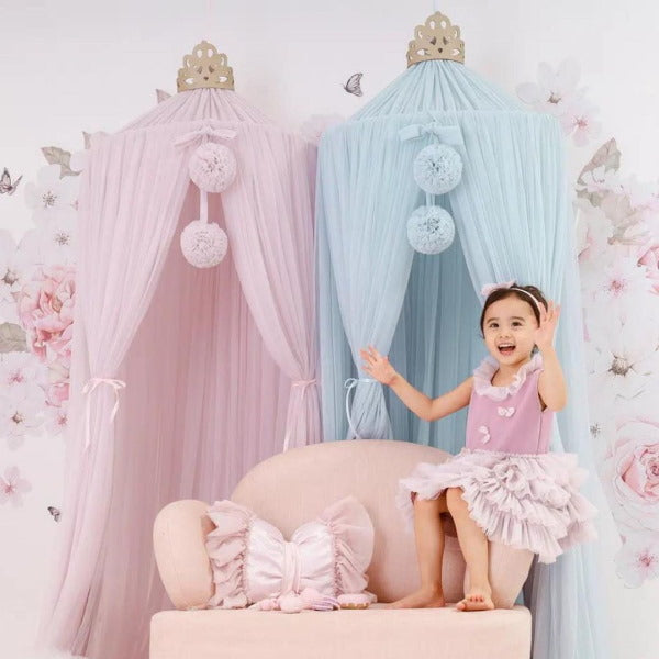 Spinkie Baby | Pom Garland | Orchid at Milk Tooth Australia