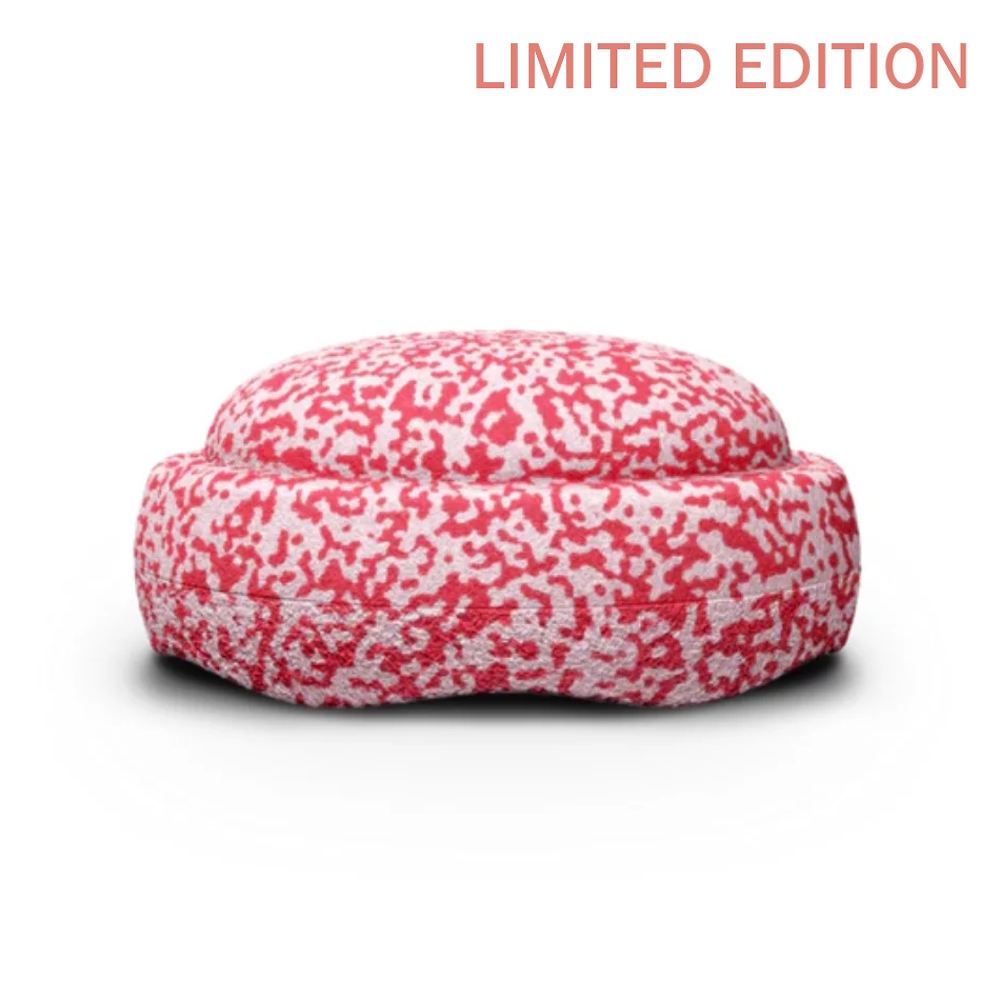Stapelstein Christmas Limited Edition Stone Red & Blush at Milk Tooth Australia
