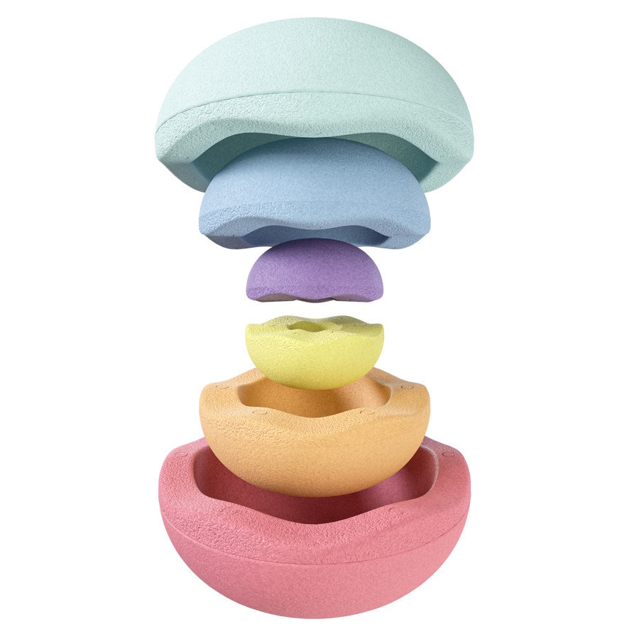 Stapelstein Inside Pastel Classic Nesting Stones at Milk Tooth Australia