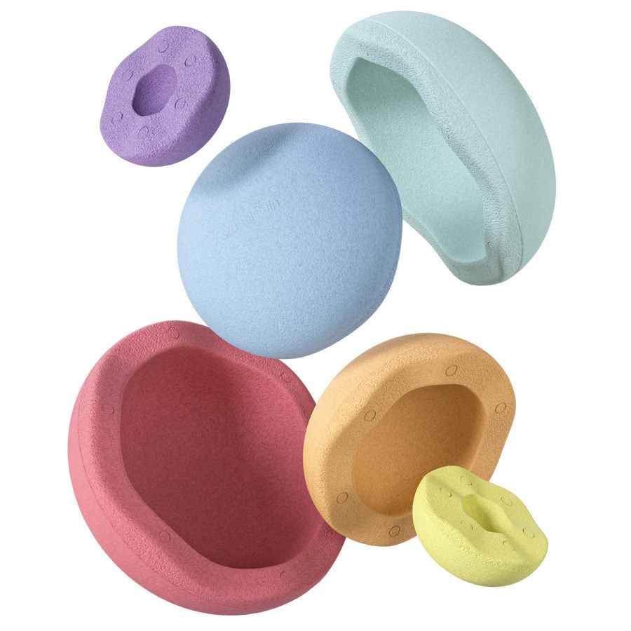 Stapelstein Inside Pastel Classic Nesting Stones at Milk Tooth Australia