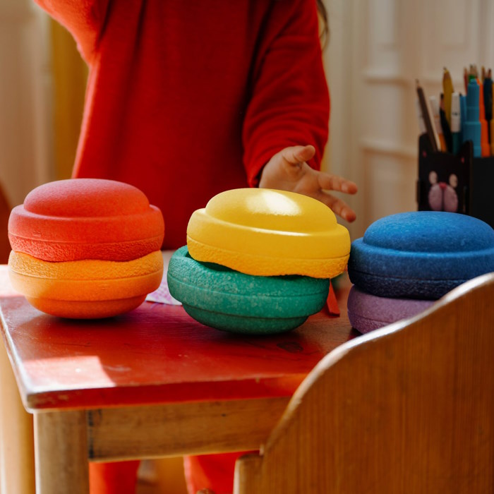 Stapelstein | Mini Rainbow Classic Set of 6 SET ASIDE at Milk Tooth Australia