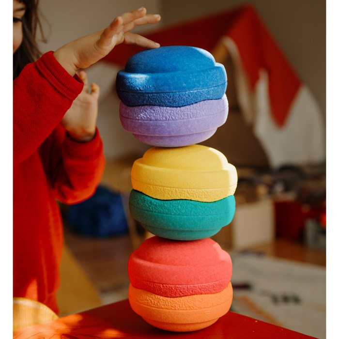 Stapelstein | Mini Rainbow Classic Set of 6