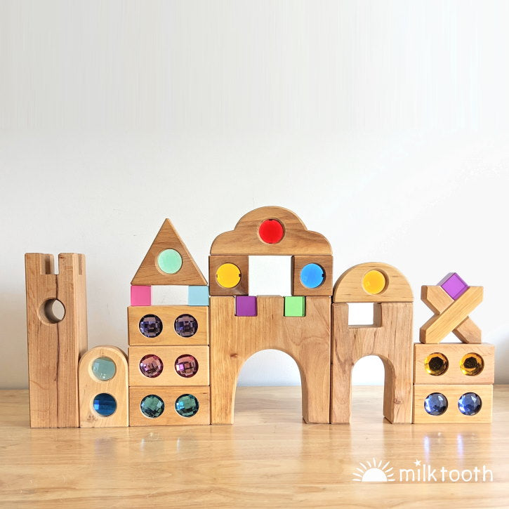 Bauspiel | Castle Building Block Set