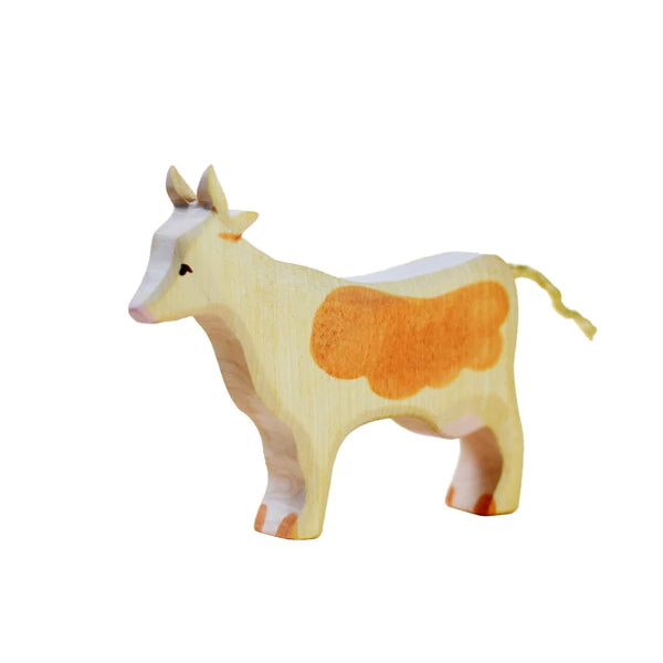 Bumbu Toys | Cow in White & Brown at Milk Tooth