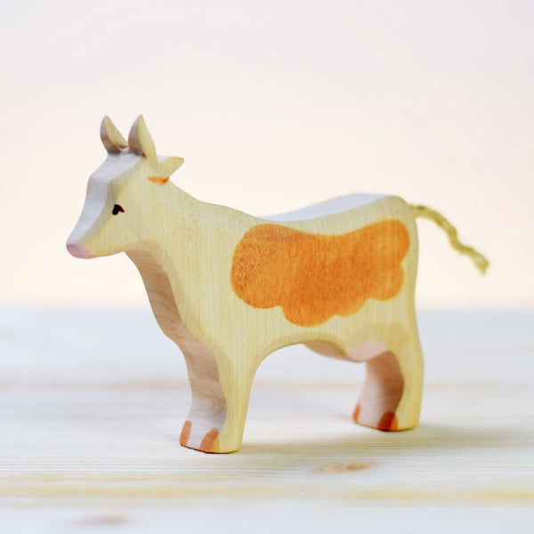 Bumbu Toys | Cow in White & Brown at Milk Tooth