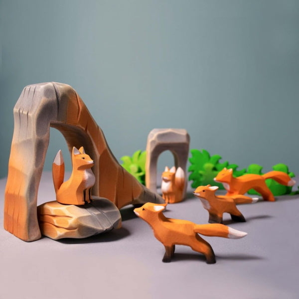 Bumbu Toys | Fox Running at Milk Tooth
