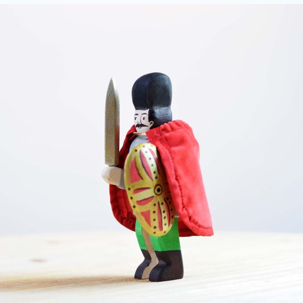 Bumbu Toys | Michael the Brave with Sword Shield & Cape at Milk Tooth