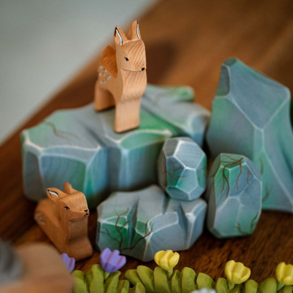 Bumbu Toys | Mossy Rocks at Milk Tooth