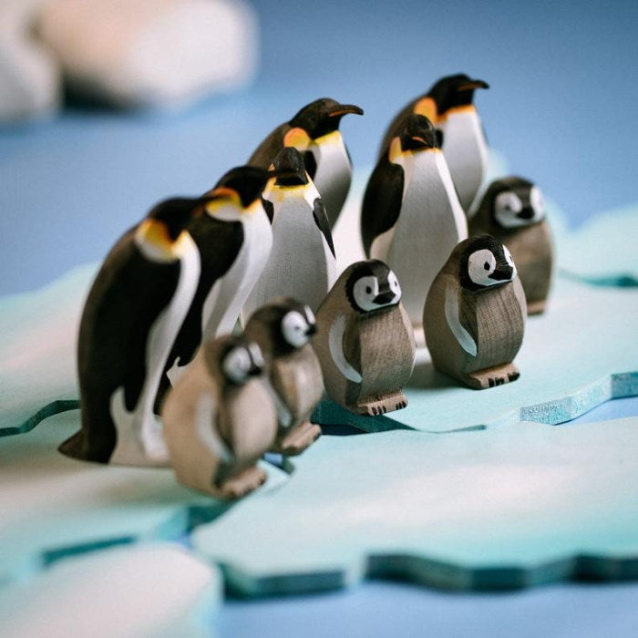 Bumbu Toys | Penguin Male wooden toy at Milk Tooth