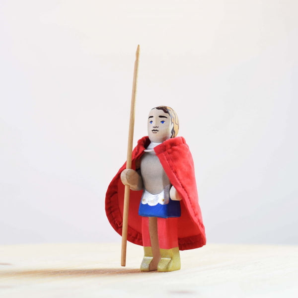 Bumbu Toys | St. George with Spear & Cape at Milk Tooth