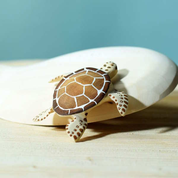 Bumbu Toys | Brown Turtle at Milk Tooth