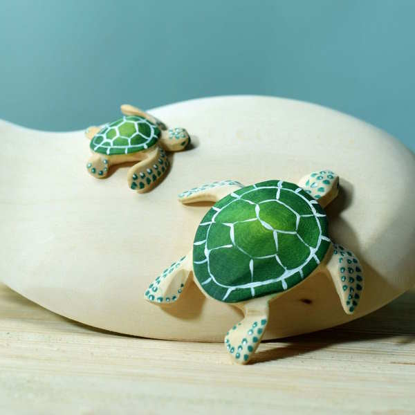 Bumbu Toys | Baby Green Turtle at Milk Tooth