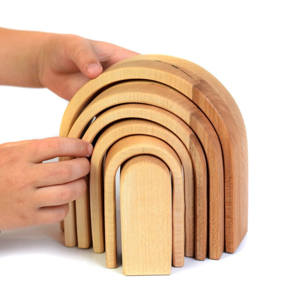 Bumbu | Wooden Stacking Arches | Natural