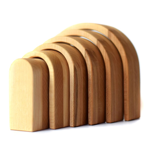 Bumbu | Wooden Stacking Arches | Natural