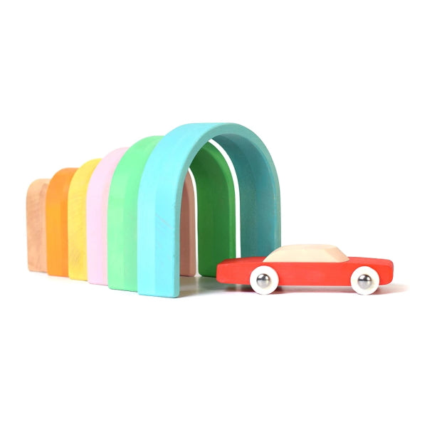 Bumbu | Wooden Stacking Arches | Pastel