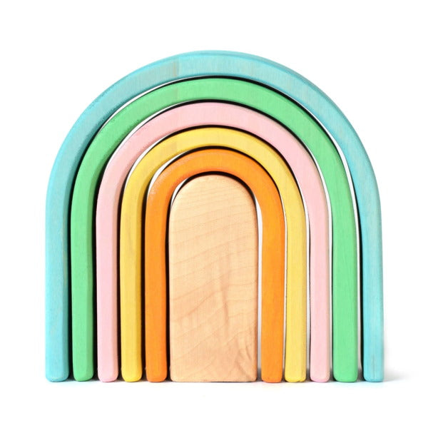 Bumbu | Wooden Stacking Arches | Pastel