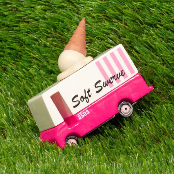 Candylab | Ice Cream Van wooden toy food truck at Milk Tooth