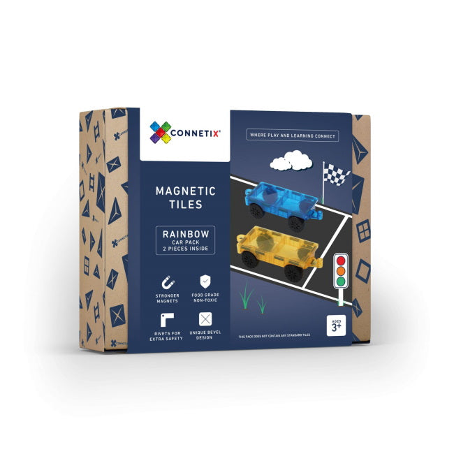 Connetix Tiles | 2 Piece Car Pack