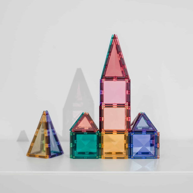 Connetix Tiles | 32 Piece Pastel Mini Pack at Milk Tooth