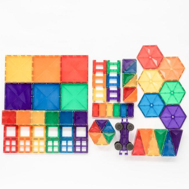 Connetix Tiles | Magnetic Building Tiles | 212 Piece Mega Pack