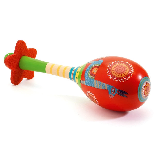 Djeco | Animambo Musical Instrument | Maracas | Milk Tooth