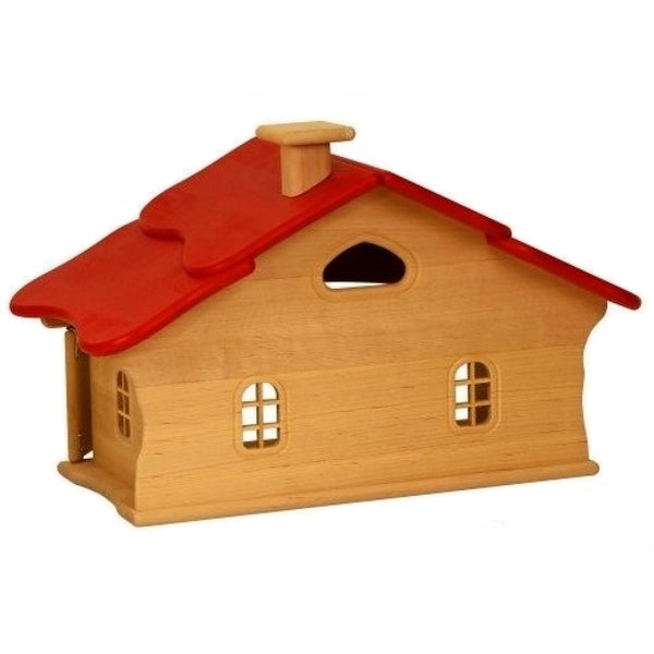 Drewart | Witch's House Red Roof | Wooden Doll House at Milk Tooth