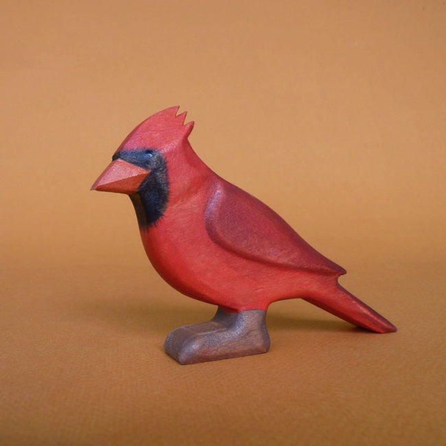 Forest Melody | Cardinal wooden toy at Milk Tooth