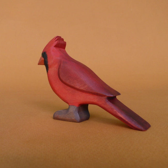 Forest Melody | Cardinal wooden toy at Milk Tooth