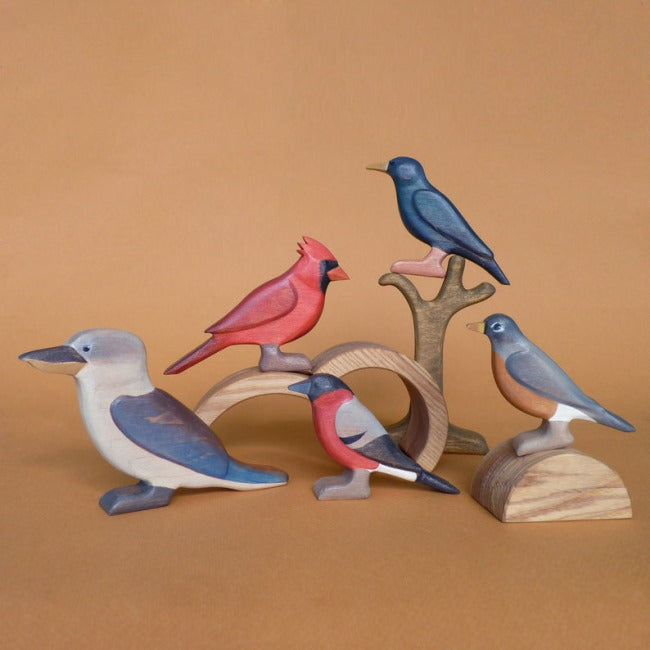 Forest Melody | Bullfinch wooden toy at Milk Tooth